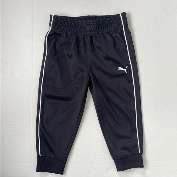 Puma Green and Black Set with Logo and Pant Stripe 2T - Picture 11 of 11